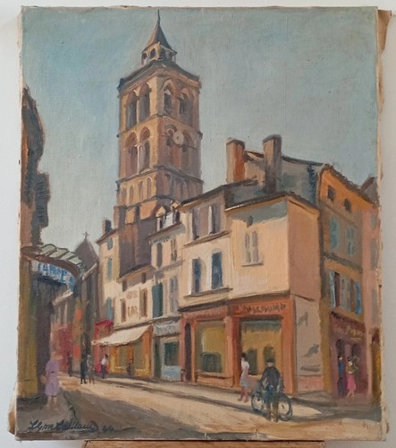 Tableau huile paysage - huile,
