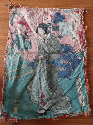 Estampe japonaise ancienne - japonaise,