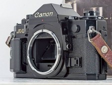 Canon A-1 SLR Appareil Photo 35mm Corps Noir En Provenance Du JAPON