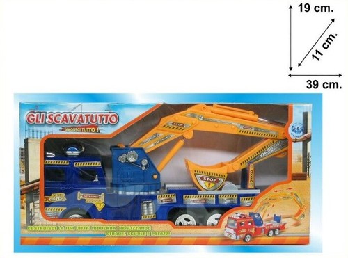 Les camions pelleteuse - les,