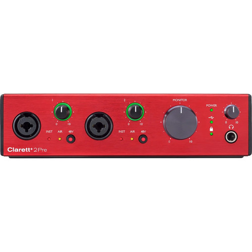 Focusrite clarett 2pre usb - clarett+,