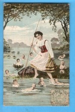 "ILLUSTRATEUR" carte postale  cpa HUMOUR Dessin  photo: Enfants  Bébés