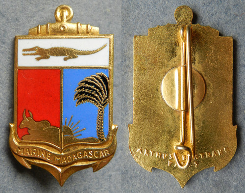 Marine madagascar écu - marine,