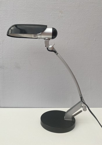 Lampe bureau noir argenté - bureau,