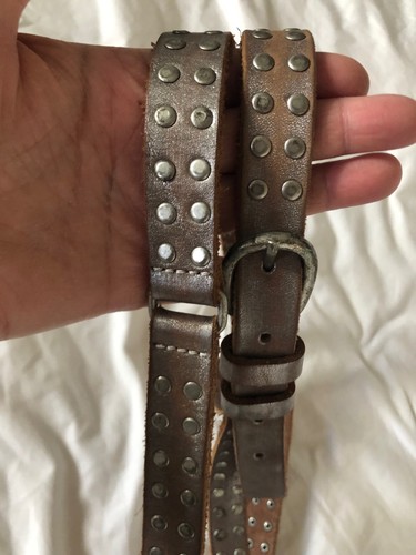 Ceinture double cloutée