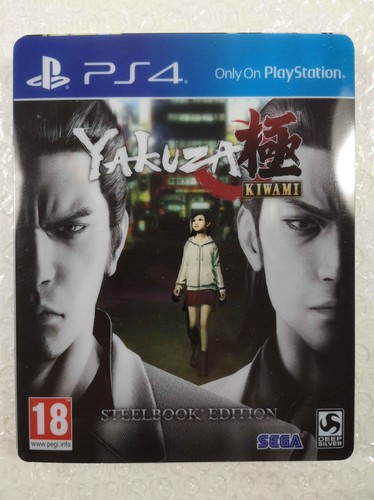Yakuza kiwami steelbook - yakuza,