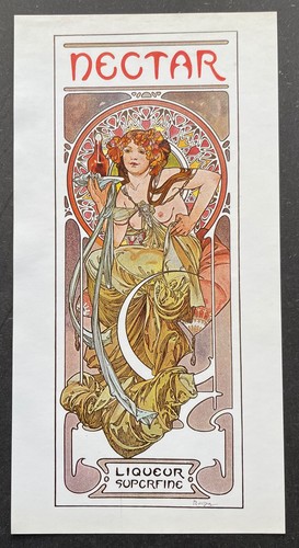 Nectar par alphonse mucha 1899 - nectar,