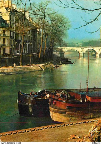 Carte postale bateaux - carte,