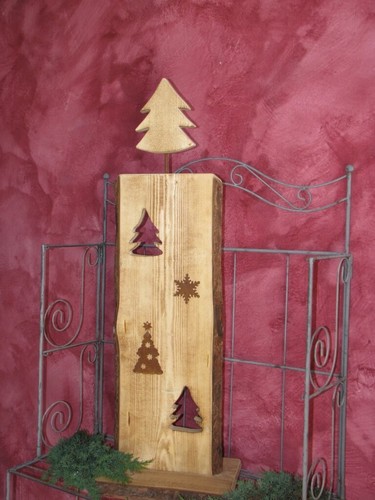 Support bois sapin colonne - en,