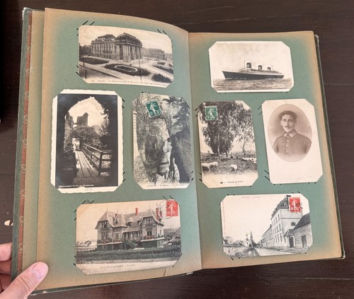Album cartes postales - de,