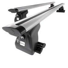 Barres de toit en aluminium pour VW Volkswagen Multivan T5 (2003-2009) D argent