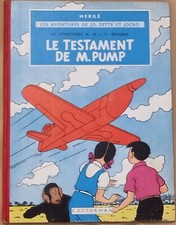 JO, ZETTE et JOKO - 1 - / Le testament de M. Pump / B31 ter 1962 / TBE-
