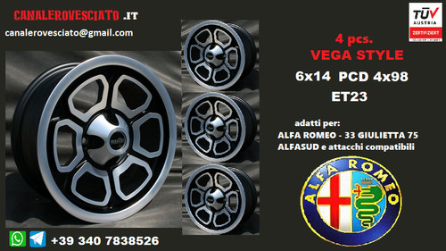 Jantes alfa romeo momo - jantes, vega