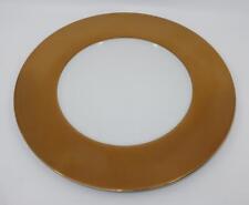 Christofle Porcelain, France GUILLOCHE GOLD Service Plate Charger, 12 1/2"