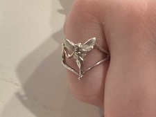 bague argent 925 fée clochette Disney 