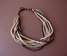 Vintage multi strand necklace