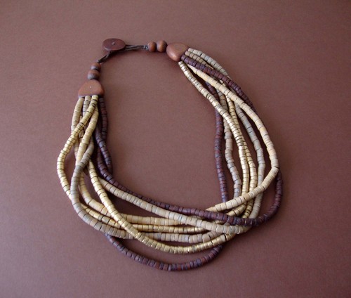 Vintage multi strand necklace