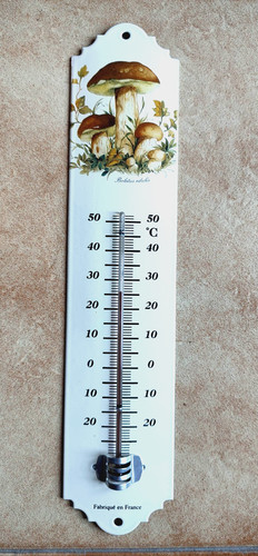 Thermomètre émaillé 30cm