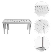  Support Rangement Salle De Bain Crémaillère Pour Étagère Cuisine