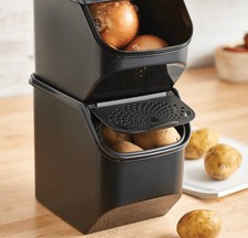 Tupperware Potato and Onion Smart Container Keeper Storage New - Set of 2