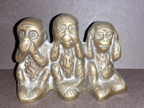 Petits singes bronze - petits,