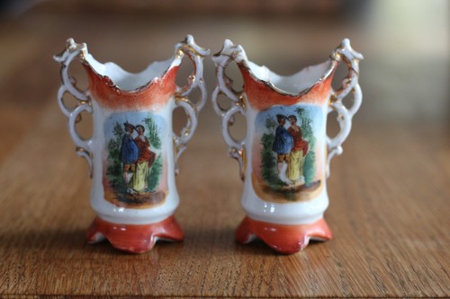 Paire petits vases anciens - petits,