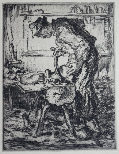 Georges gobo gravure - gravure, à