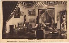 NAPOLEON's bed of the Emperor in Saint Helena Country furniture postcard sepia 1930-40