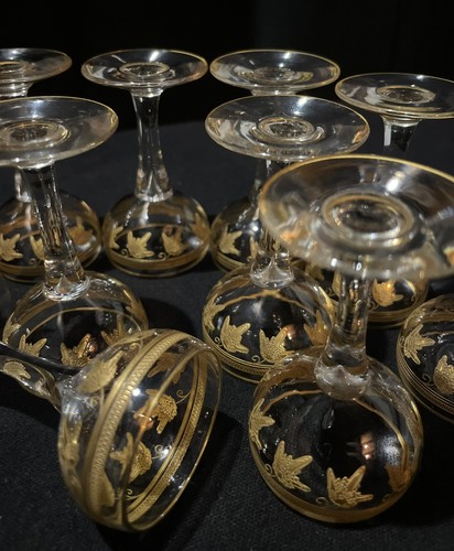 Verres liqueur époque - À,
