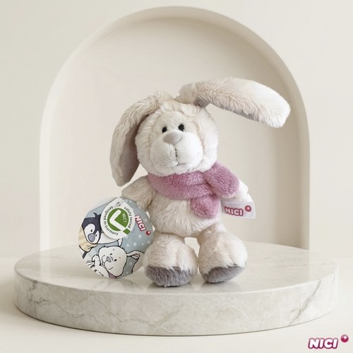 Peluche lapin nici 15cm neuve - peluche,