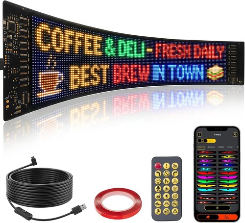 Panneau affichage led flexible - panneau,