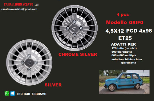 Jantes alu robinet fiat - jantes,