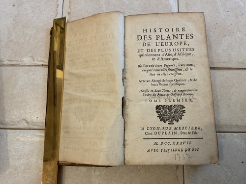Histoire plantes l - de, de