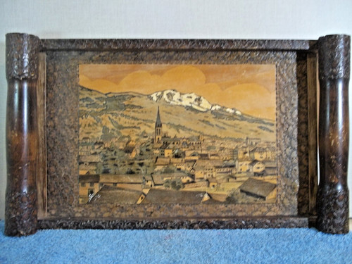 Ancien plateau service - plateau, en