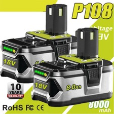2x 8.0Ah Batterie de rechange