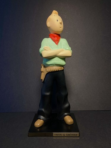 Figurine tintin amérique - figurine,