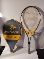 RAQUETTE DUNLOP X10 CADET  AVEC HOUSSE  VINTAGE