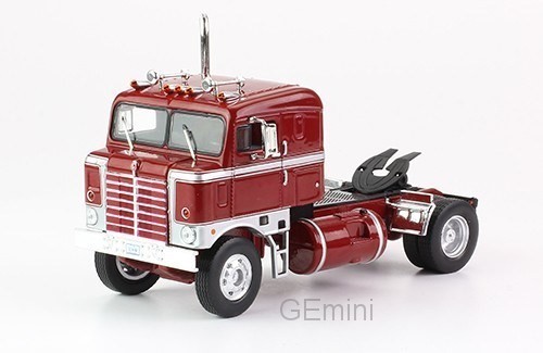 Kenworth bullnose rouge - bullnose, rouge/argent