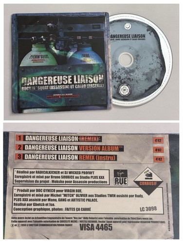 Promo titres dangereuse - cd,