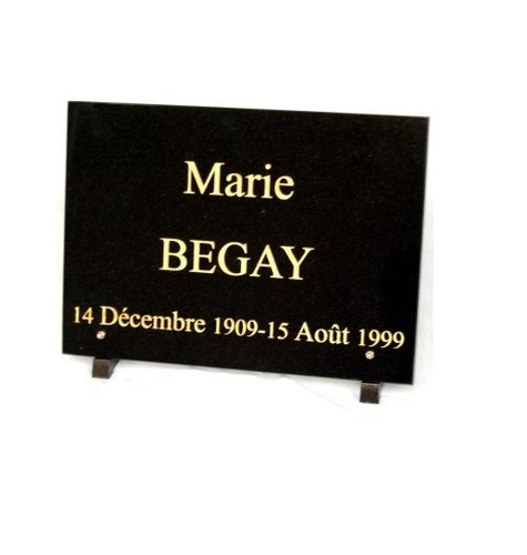 Plaque rectangulaire granit - plaque,