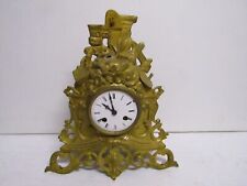 ancienne pendule en regule a restaurer