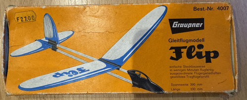 Graupner gleitflugmodell flip - gleitflugmodell,