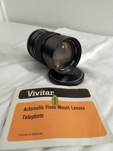 Vivitar 135mm 8 telephoto - 135mm, f/2.8