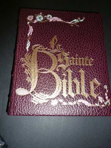 Sainte bible reliée - bible,