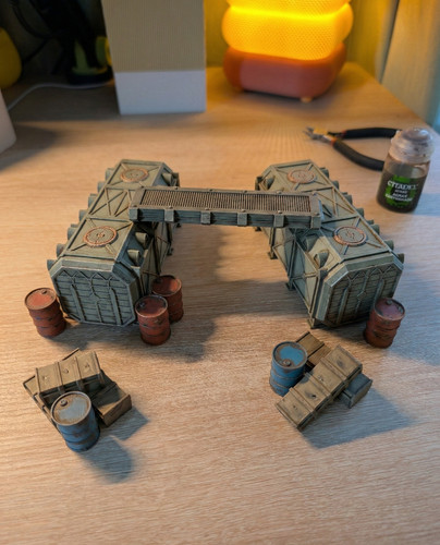 Printed industrial terrain - printed,
