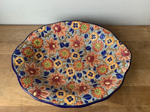 Ancienne corbeille émaux - en,