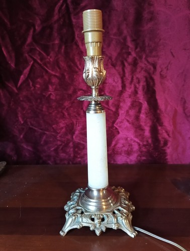 Pied lampe bronze - de,