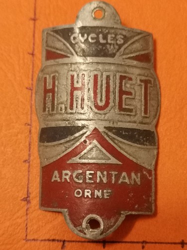 Huet argentan orne plaque - orne,