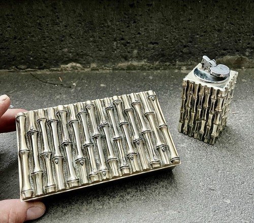 Rare boite cigare - +, briquet