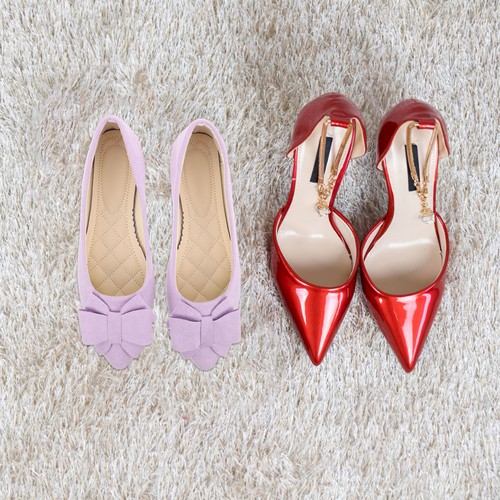 Chaussure mariée plates - chaussure,